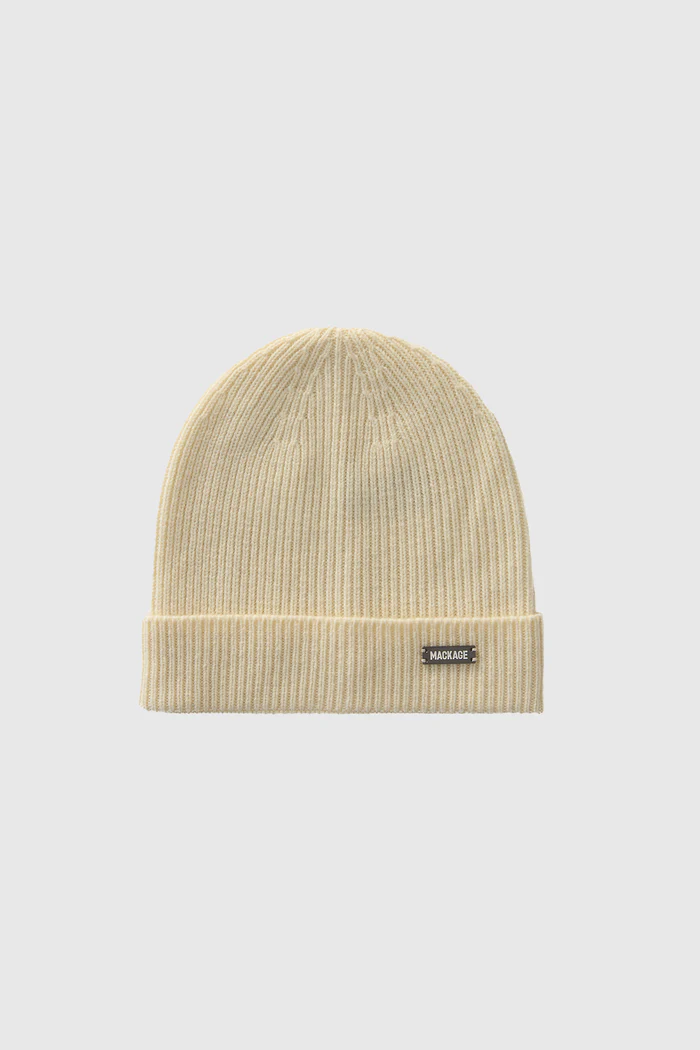 DAWSON Fish Rib Knit Wool Blend Beanie DAWSON Fish Rib Knit Wool Blend Beanie