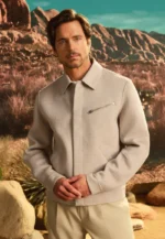 HAYES-HB Double-Face Wool Workwear Jacket in Herringbone