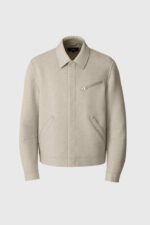 HAYES-HB Double-Face Wool Workwear Jacket in Herringbone