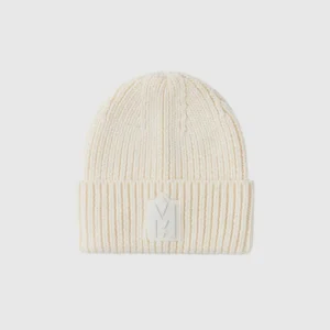 JUDE-MZ hand-knit toque with ribbed cuff