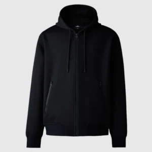 KRYSTOS Double-face Jersey zip-up hoodie