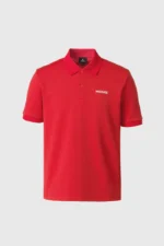 PABLO-CR Flat Knit Rib Collar Polo Shirt