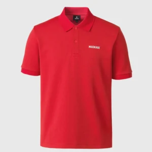 PABLO-CR Flat Knit Rib Collar Polo Shirt