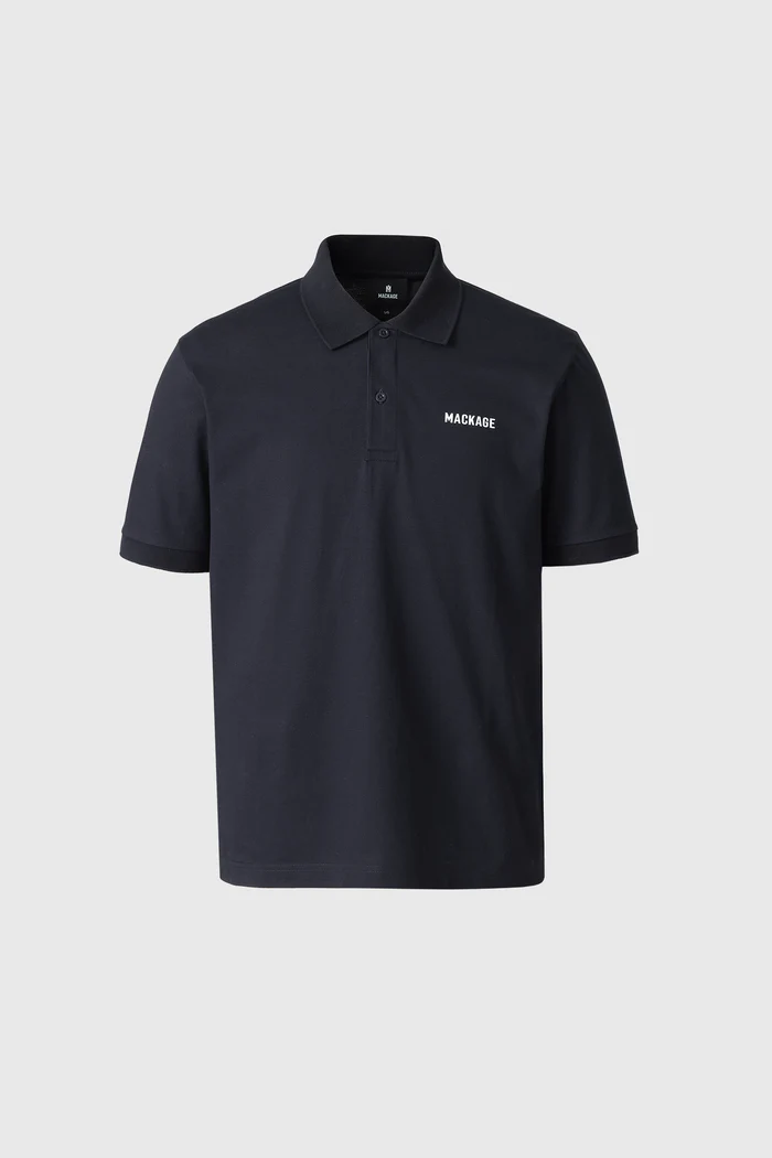 PABLO-CR Flat Knit Rib Collar Polo PABLO-CR Flat Knit Rib Collar Polo