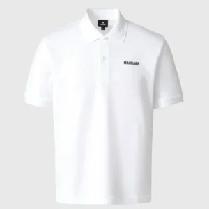 PABLO-CR Flat Knit Rib Collar mackage Polo