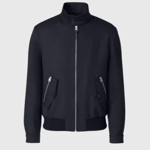 ROYCE Wool Gabardine Blouson Jacket