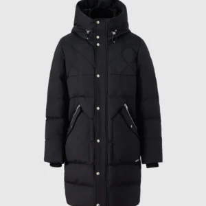 WERNER-Z Quilted Down Parka With Removable Bib